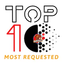 Top 10 most requested